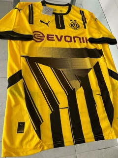 Camiseta Puma BVB Dortmund Suplente Version Champions + Copa DFB Amarilla y Negra 2024 2025 #SALE - Roda Indumentaria