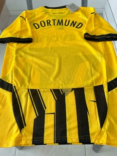 Camiseta Puma BVB Dortmund Suplente Version Champions + Copa DFB Amarilla y Negra 2024 2025 #SALE - tienda online