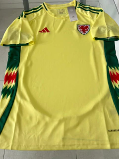 Camiseta Adidas Gales Suplente Amarilla 2024 2025 #SALE - comprar online