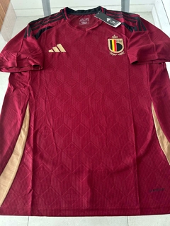 Camiseta Adidas Belgica Titular Bordo 2024 2025 #SALE - comprar online