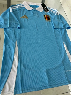 Camiseta Adidas Belgica Suplente Celeste 2024 2025 #SALE - Roda Indumentaria