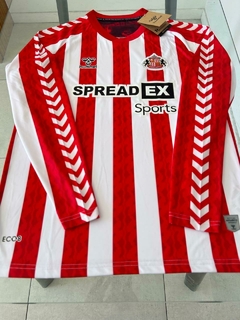 Camiseta Hummel Sunderland Manga Larga Titular 2024 2025 #SALE - comprar online