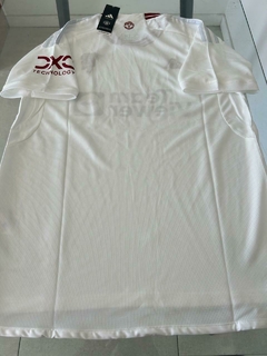 Camiseta Adidas Manchester United Suplente Blanca 2023 2024 #SALE - tienda online