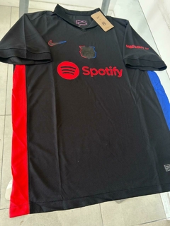 Camiseta Nike Barcelona Suplente Negra 2024 2025 #SALE #RODAINDUMENTARIA - Roda Indumentaria