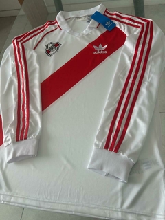 Camiseta adidas Retro River Manga Larga Titular 1993 1994 en internet