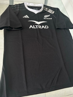 Camiseta Adidas Rugby All Blacks Negra 2024 2025 - Roda Indumentaria