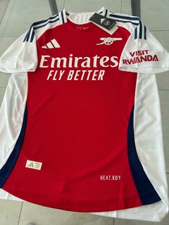 Camiseta Adidas HeatRdy Arsenal Titular 2024 2025 Match #RODAINDUMENTARIA en internet