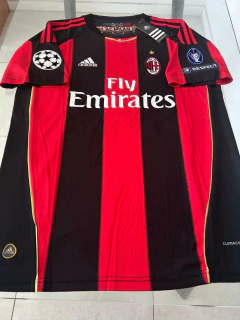 Camiseta adidas Milan Retro Titular Ronaldinho #80 2010 2011 en internet