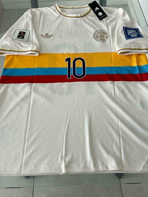 Camiseta Adidas Colombia Edicion 100 Aniversario James 10 2024 2025 - comprar online