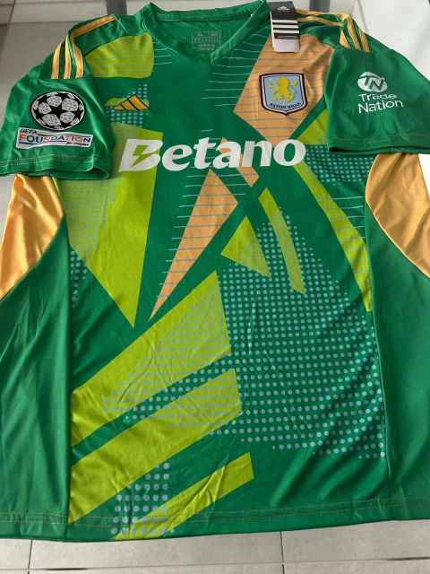 Camiseta Adidas Aston Villa Verde Dibu Martinez 23 2024 2025 - comprar online