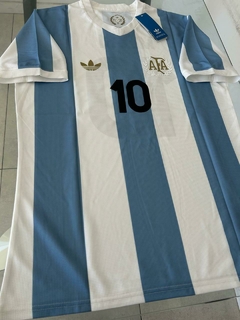 Camiseta Adidas Argentina Edicion Centenario 50 Aniversario Titular Messi 10 2024 2025 #SALE - Roda Indumentaria