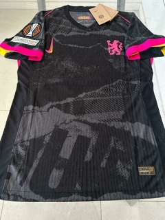 Camiseta Nike Vaporknit Chelsea Suplente Negra Cole Palmer 20 2024 2025 Match en internet