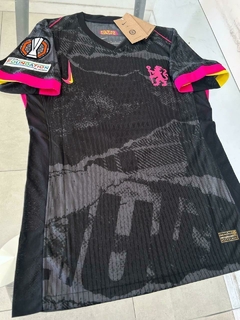 Camiseta Nike Vaporknit Chelsea Suplente Negra Cole Palmer 20 2024 2025 Match - tienda online