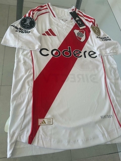 Camiseta Adidas HeatRdy River Titular Paulo Diaz 4 2024 2025 Match Parches Libertadores - tienda online