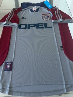 Camiseta Adidas Retro Bayern Munich Suplente Gris 1998 1999 #SALE - comprar online