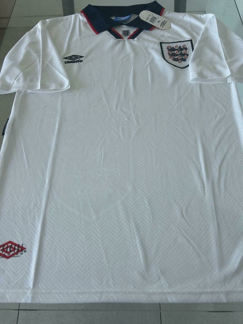 Camiseta Umbro Retro Inglaterra Titular 1993 1995 #SALE - comprar online