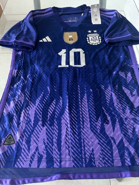 Camiseta Adidas HeatRdy Suplente Violeta Messi 10 2022 2023 Parches Copa America #SALE - comprar online
