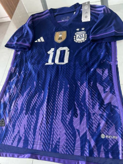 Camiseta Adidas HeatRdy Suplente Violeta Messi 10 2022 2023 Parches Copa America #SALE en internet