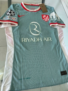 Camiseta Nike Vaporknit Atletico Madrid Suplente Gris Julian Alvarez 9 2024 2025 Match - tienda online