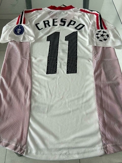 Camiseta adidas Retro Milan Suplente Blanca Crespo 11 2002 2003 - comprar online