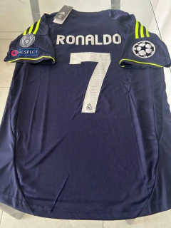 Camiseta adidas Real Madrid Retro Azul Ronaldo 7 2012 2013 - comprar online