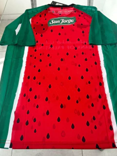 Camiseta Capelli Club Deportivo Palestino de Chile Suplente Roja 2024 2025 #SALE - tienda online