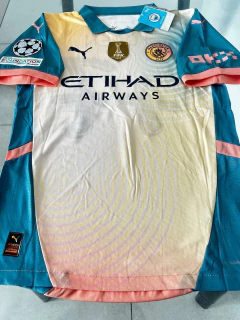 Camiseta Puma Manchester City Suplente Amarilla Bernardo Silva 20 2024 2025 Match en internet