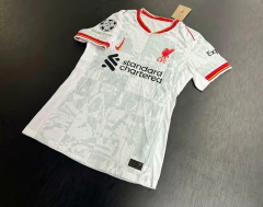 Camiseta Nike Vaporknit Liverpool Suplente Blanca Gakpo 18 2024 2025 Match - Roda Indumentaria