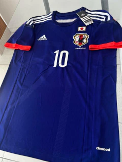 Camiseta Adidas Retro Japon Titular Tsubasa 10 2014 - Roda Indumentaria
