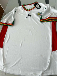 Camiseta Lecoq Sportif Retro Senegal Suplente Blanca 2002 en internet