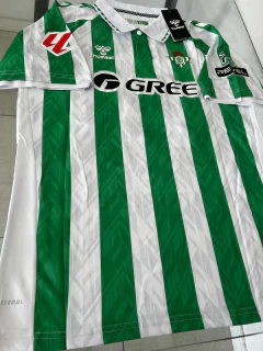 Camiseta Hummel Betis Titular Lo Celso 20 2024 2025 Parches La Liga - tienda online