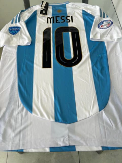 #SALE - Camiseta Adidas Argentina Titular Messi 10 2024 2025 Parche Campeon Copa America - comprar online