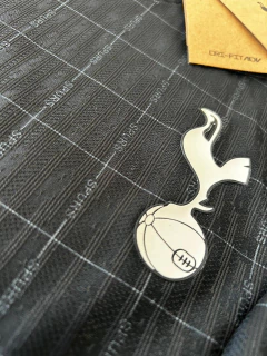 Camiseta Nike Vaporknit Tottenham Suplente Negra Cuti Romero 17 2025 2026 Parches Premier League