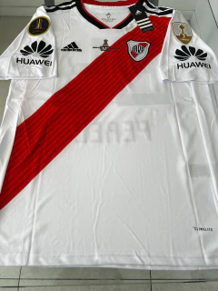Camiseta adidas River Retro Titular MatchDay 2018/19 Parches Libertadores Enzo Perez 24 en internet