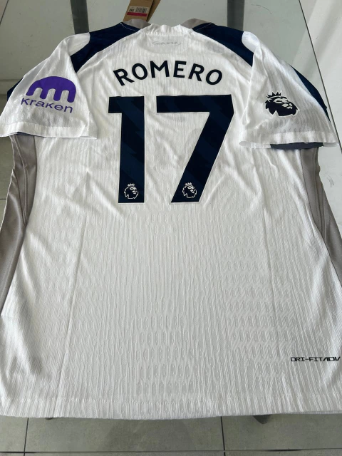 Camiseta Nike Vaporknit Tottenham Titular Cuti Romero 17 2025 2026 Parches Premier League - comprar online