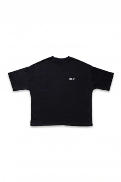 Imagem do T-shirt Oversized Suedine Black