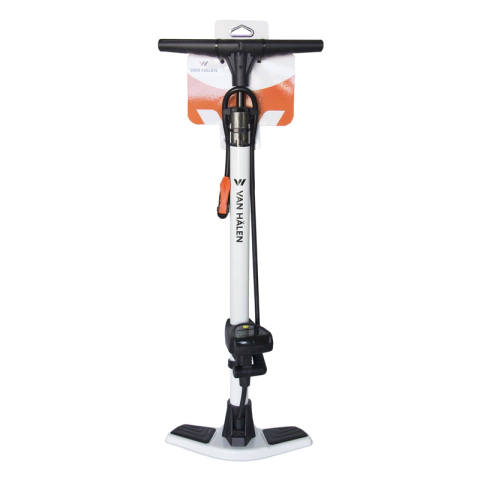 Inflador de Pie con manómetro digital