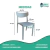 Imagen de Silla De Comedor Roma x4 Unidades Gris