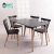 Silla De Comedor Windsor x4 Unidades Negra en internet