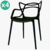 Silla De Comedor Allegra Master x4 Unidades Negra
