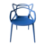 Silla De Comedor Allegra Master Flia Hdc Group, X4 Unidades Color Azul - comprar online
