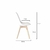 Silla de Comedor Tulip x6 Unidades Blanca - HDC Group