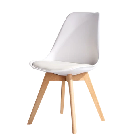 Silla de Comedor Tulip x4 Unidades Blanca - comprar online