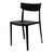 Silla De Comedor Roma x4 Unidades Negra - comprar online