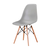 Silla De Comedor Eames x4 Unidades Gris - comprar online