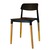 Silla De Comedor Milan x4 Unidades Negra - comprar online