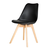 Silla de Comedor Tulip X4 Unidades Negra - comprar online
