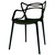 Silla De Comedor Allegra Master x4 Unidades Negra - comprar online