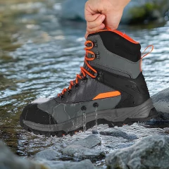BOTAS DE VADEO BORGER 8F TRACK -STEEL NAIL GRIP- GOMA CON CLAVOS - EL PARANA PESCA