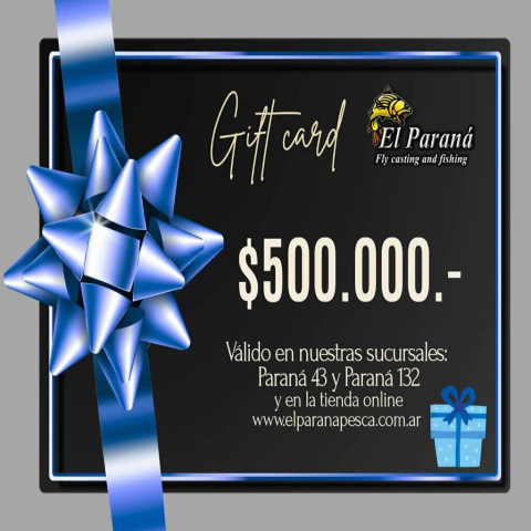 TARJETA DE REGALO - GIFT CARD - IDEAL PARA REGALAR $ 500.000.- - comprar online